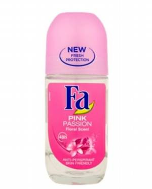 Fa Pink Passion 48 h Antitranspirant Roll-on mit Rosenduft 50 ml