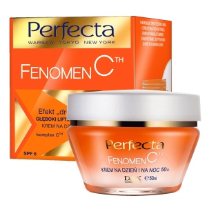 Perfecta Fenomen C "Zweite Haut" Effekt Deep Lifting Hydration 50+ Tages- & Nachtcreme SPF6 50ml