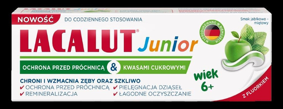 Lacalut Junior Zahnpasta 55ml für Kinder ab 6 Jahren