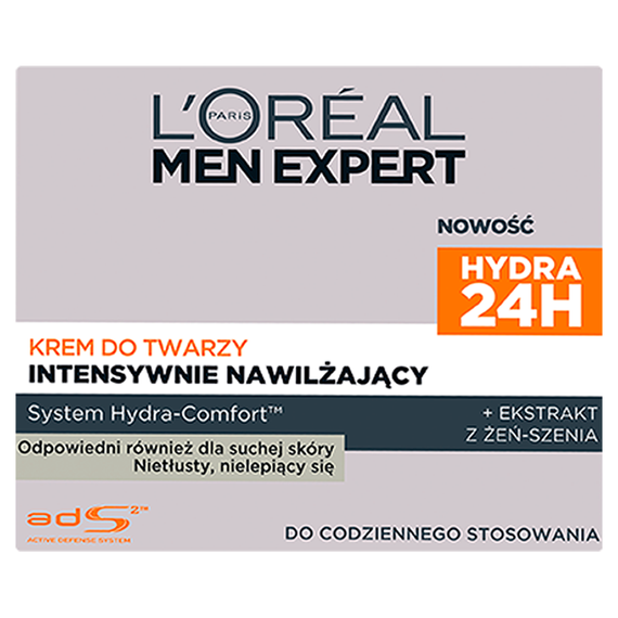 L'Oréal Paris Men Expert Hydra 24h Krem do twarzy intensywnie nawilżający 50 ml