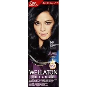 Wella Wellaton Intense Krem koloryzujący granatowa czerń 1/0