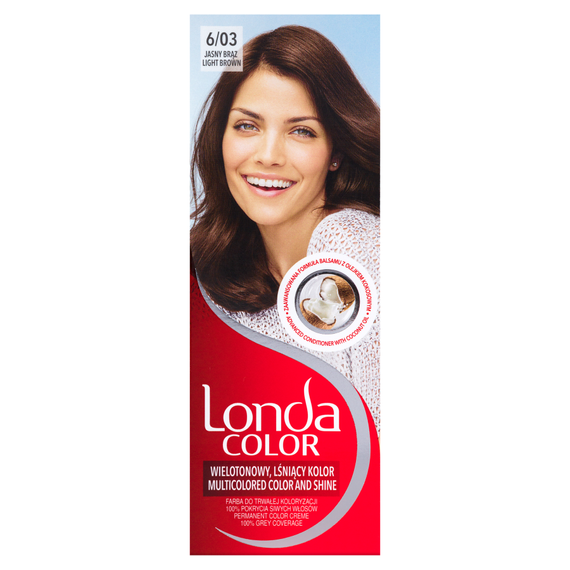 Londa Color Permanent Coloring Paint Light Brown 6/03