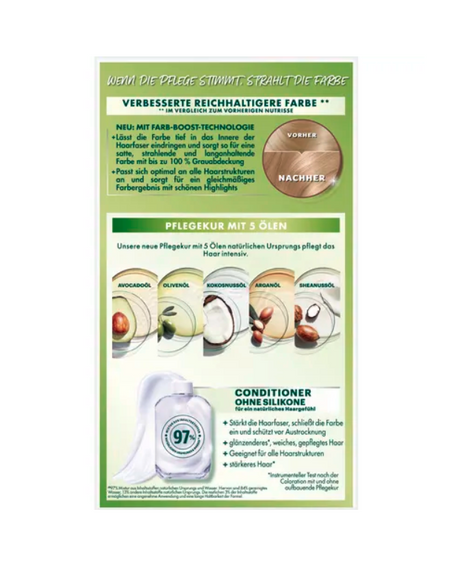 Garnier Nutrisse Cappucino Złoty Brąz 4.3 farba do włosów