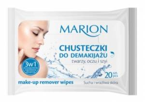 MARION facial, eye and neck cleansing wipes - dry and sensitive skin up to 20 pcs