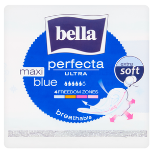 Bella Perfecta Ultra Maxi Blue Damenbinden 8 Stück