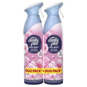 Ambi Pur Air Freshener Spray Flowers and Spring 370 ml