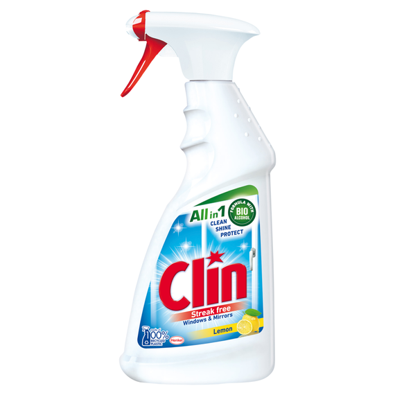 Clin Lemon Liquid zur Reinigung von Glasoberflächen 500 ml