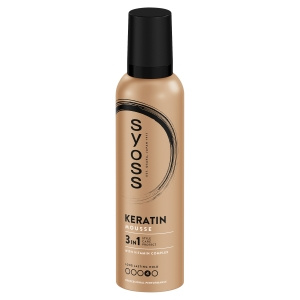 Syoss Keratin Hair mousse for shine extra strong 250 ml