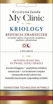 JANDA MY CLINIC KRIOLOGY maseczka redukująca zmarszczki 8 ml