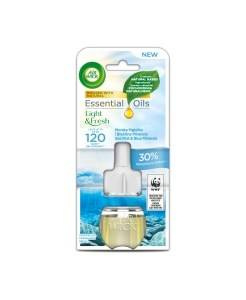 Air Wick Essential Oils Nachfüllpackung für elektrischen Lufterfrischer, Meeresnebel und blaue Mineralien, 19 ml