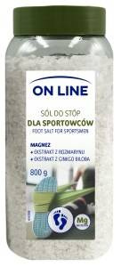 SOL DO KAPIELI STOP 800G DLA SPORTOWCOW MAGNEZ+ROZMARYN+GINKGO BILOBA