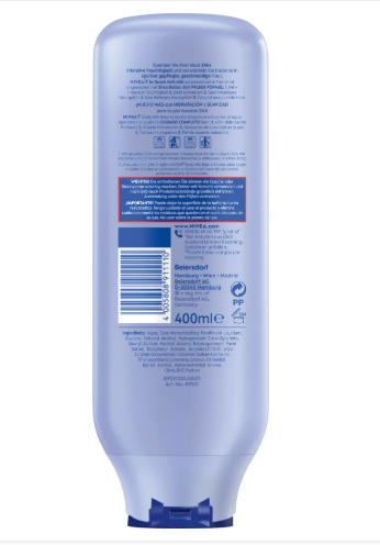 NIVEA Body In-Shower Soft mleczko pod prysznic masło shea 400 ml z Niemiec
