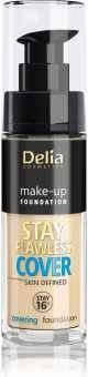 DELIA Stay Flawless Cover podkład kryjący 502