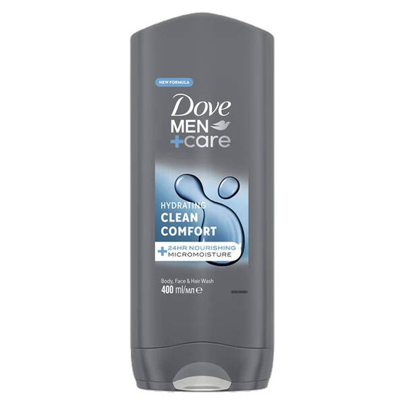 Dove Men Plus Care Clean Comfort Shower Gel 400ml