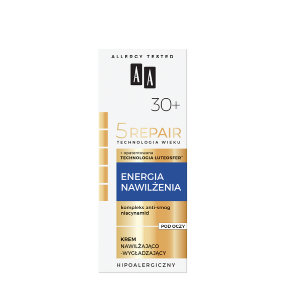 AA Age Technology 5Repair 30+ Energy Moisture moisturizing and smoothing eye cream 15 ml