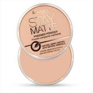 Rimmel Stay Matte puder prasowany 001 Transparent 14 g