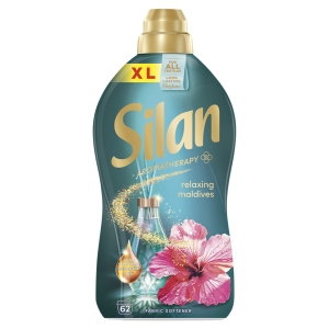 Silan Aromatherapy Relaxing Maldives Płyn do zmiękczania tkanin 1364 ml (62 prania)