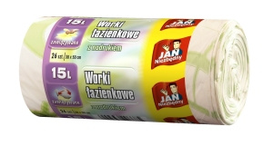 Jan Niezbędny Badezimmertaschen mit Aufdruck 15 l, 26 Stück