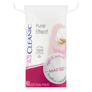 Cleanic Pure Effect Cotton Pads 60 pieces