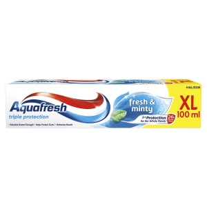 Aquafresh XL Triple Protection Fresh & Minty Pasta do zębów z fluorkiem 100 ml