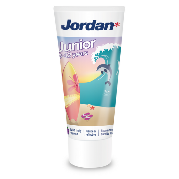 JORDAN JUNIOR ZAHNPASTA FÜR KINDER 6-12 JAHRE 50 ml