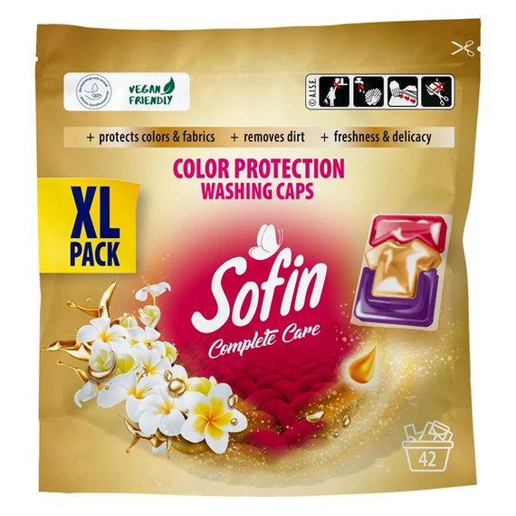 Sofin Complete Care Color Protection Kapsułki do prania 42 prania)