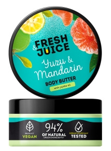 Fresh Juice – Körperbutter Yuzu & Mandarine 200 ml