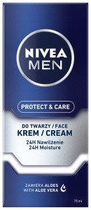 Nivea MEN Protect & Care Nawilżający krem do twarzy dla mężczyzn 75 ml