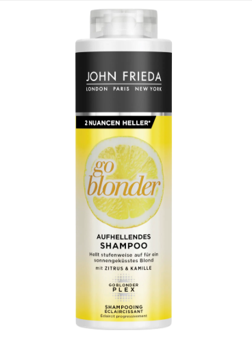 JOHN FRIEDA Go Blonder Shampoo for Blonde Hair 500 ml - Online Shop