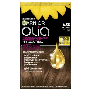 Garnier Olia Haarfarbe 6.35 Helles Schokoladenbraun