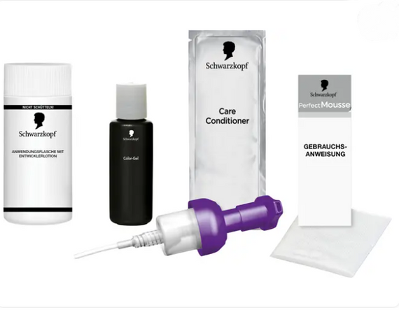 Schwarzkopf Perfect Mousse Farba pianka do włosów ciemny brąz 400