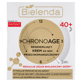 Bielenda Chrono Age 40+ Regenerujący krem na noc przeciwzmarszczkowy 50 ml