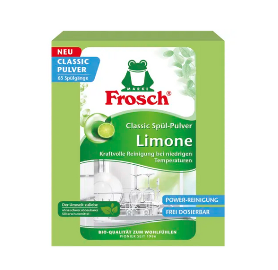 Frosch Classic Lemon proszek do mycia naczyń w zmywarce  975 g z Niemiec