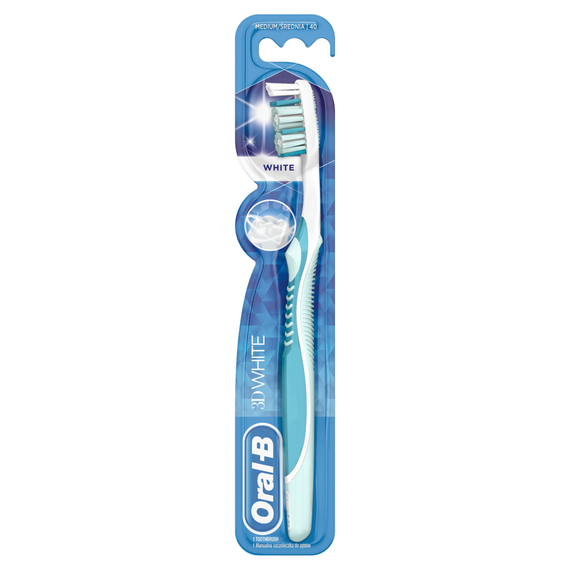 Oral-B 3D White Handzahnbürste, mittel