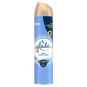 Glade Pure Clean Linen Odświeżacz powietrza w aerozolu 300 ml