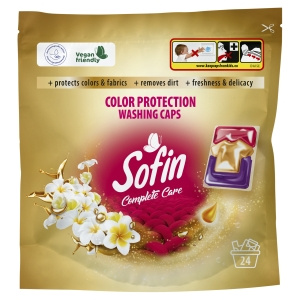 Sofin Complete Care Color Protection Laundry Capsules 576 g (24 washes)