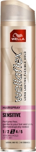 Wella Wellaflex Sensitive Strong Hold Hairspray 250 ml