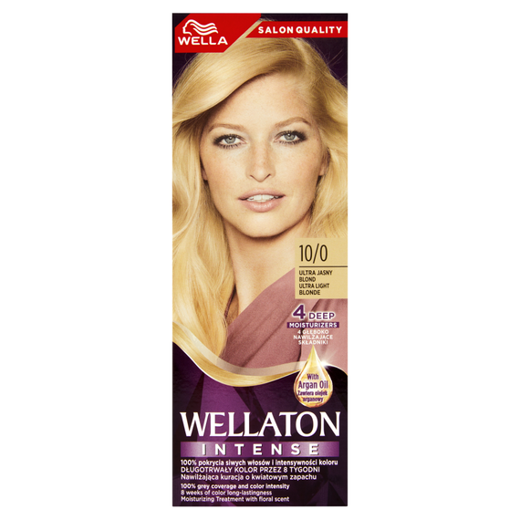 Wella Wellaton Creme färbt intensiv leuchtendes Hellblond 10/0