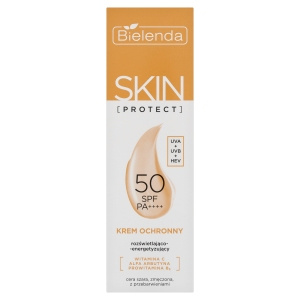 Bielenda Skin Protect Krem ochronny rozświetlająco-energetyzujący SPF 50 40 ml