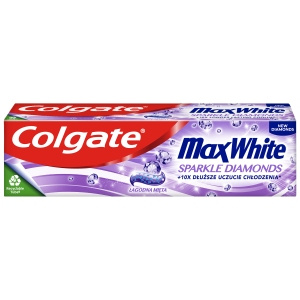 Colgate Max White Sparkle Diamonds aufhellende Zahnpasta 75 ml