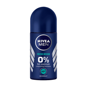 Nivea Fresh Ocean 0% Aluminum Salts Deodorant Roll ON 50 ml