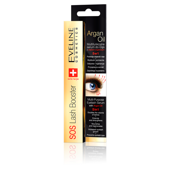 SOS LASH BOOSTER Multifunktionales Wimpernserum mit Arganöl