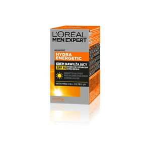 Krem nawilżający z SPF15 Hydra Energetic  L’Oréal Paris Men Expert,