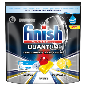 Finish Ultimate Lemon Kapsułki do mycia naczyń w zmywarce 387 g (30 sztuk)