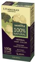 Venita 100% NATURAL Herbal Hair Dye No. 1.11 INDIGO BLACK