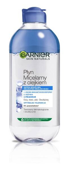 Garnier Płyn micelarny pielęgnujący 400 ml