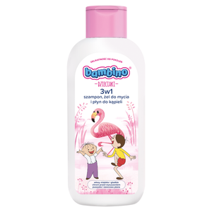 Bambino Dzieciaki Szampon żel do mycia i płyn do kąpieli 3w1 400 ml