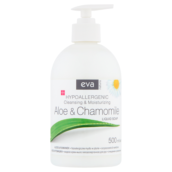 Eva Natura Hypoallergene Flüssigseife Aloe & Kamille 500 ml