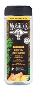 Le Petit Marseillais Shower Gel for Men Ginger & Cypress Wood 400 ml