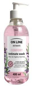 On Line Intimate Płyn do higieny intymnej Comfort z ekstraktem z szałwii 400ml